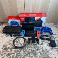 Nintendo switch con accessori 
