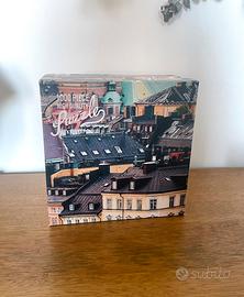 Puzzle Kylskapspoesi Rooftops