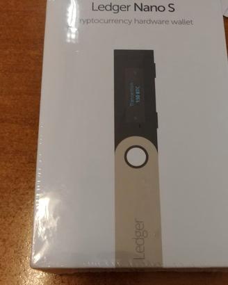 ledger nano s wallet nuovo