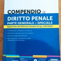 Compendio di Diritto Penale edizioni Simone