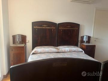 Letto matrimoniale in ferro primi del ‘900