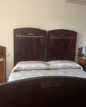 Letto matrimoniale in ferro primi del ‘900