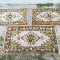 lotto di tre tappeti vintage