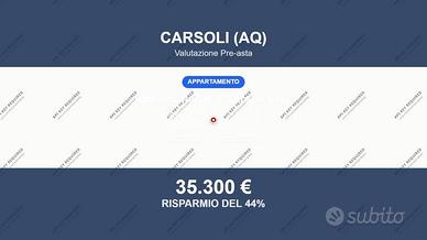 Immobile in asta di 90 m² a Carsoli