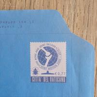 busta città del vaticano aerogramma filatelia 