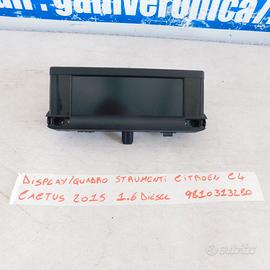 9810313280 quadro display citroen c4 cactus 2015