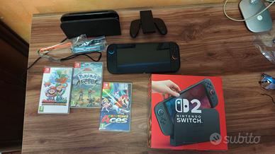 Nintendo switch 2 + 3 giochi - Condizioni perfette
