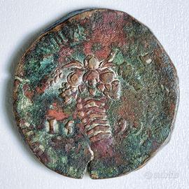 Moneta 1 Tornese Filippo III 1599 Bastoni Incrocia