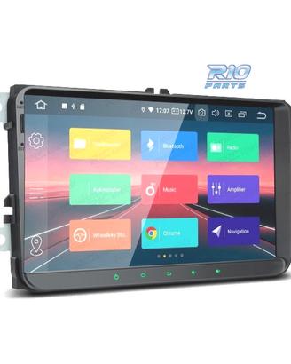 RADIO GPS ANDROID 12 PER VOLKSWAGEN VW SEAT SKODA 