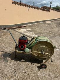 Motopompa irroratrice a scoppio con carrello