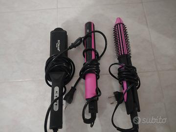 3 piastre per capelli 