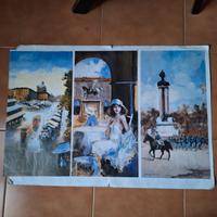 N.3 stampe raffiguranti Torino anni 20/30 ved.desc