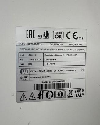 2 Generatori aria calda industrial3 GG 250 -290 kw