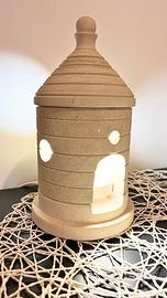 Lampada a trullo Pugliese in pietra leccese