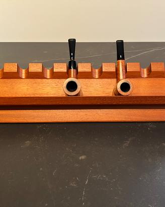 Portapipe di design in legno