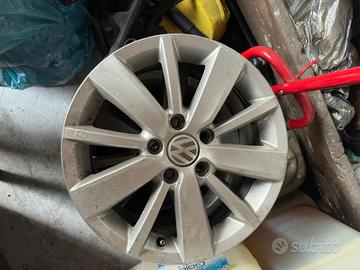 4 CERCHI IN LEGA ORIGINALI VOLKSWAGEN GOLF 5