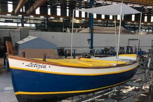 GOZZO in LEGNO Fuoribordo