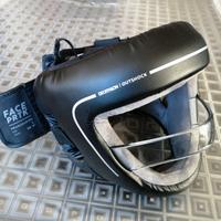 caschetto imbottito per boxe/kick boxing