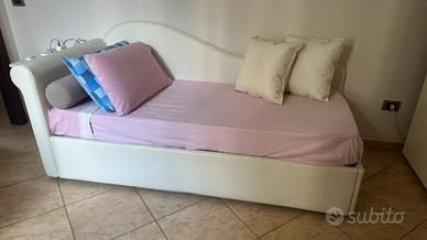 Letto singolo con letto estraibile