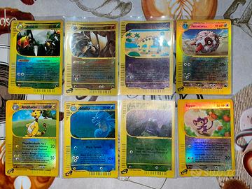 Carte Pokémon lotto skyridge aquapolis reverse