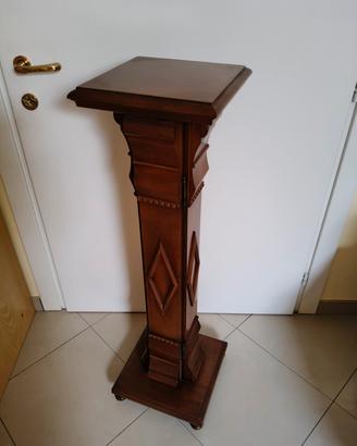 colonna mobiletto porta bottiglie legno