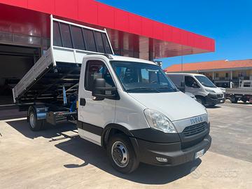 Iveco daily 35c21 gru e ribaltabile 2014