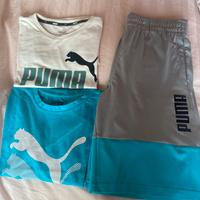 T-shirt e pantaloncini Puma