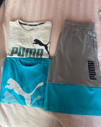 T-shirt e pantaloncini Puma