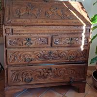 Ribaltina primi '800 di legno di castagno