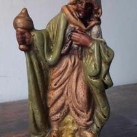 Re magio per presepe in ceramica, alto 11 cm