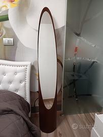 Specchio a unghia anni 70/80 marrone