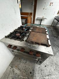 cucina a gas industriale