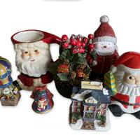 Lotto 1 - Natale Vintage 8 pezzi