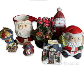Lotto 1 - Natale Vintage 8 pezzi