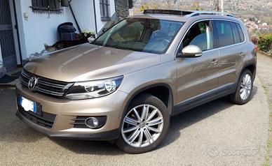 Tiguan 2.0 TD tetto panoramico gancio
