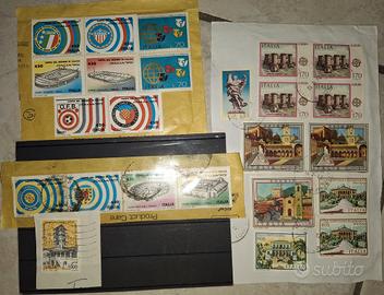 Lotto Misto Francobolli Italiani Tematici