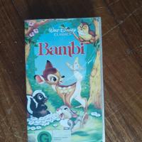 Cassetta Bambi Walt Disney originale