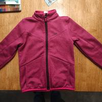Felpa/Pile decathlon  bambina 6 anni
