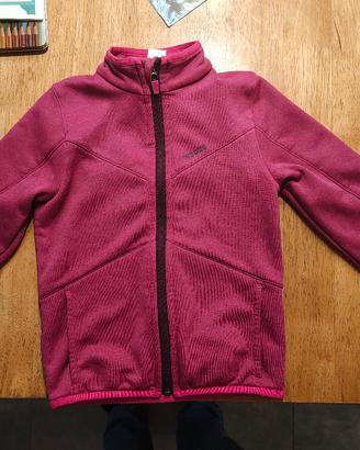 Felpa/Pile decathlon  bambina 6 anni