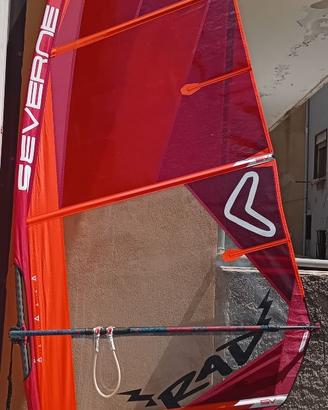 WNDSURF vela Severne RAD 5.2 + Albero RED 430 2026