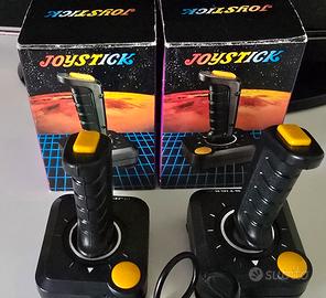 COPPIA JOYSTICK COMMODORE ATARI AMIGA