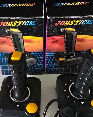 COPPIA JOYSTICK COMMODORE ATARI AMIGA