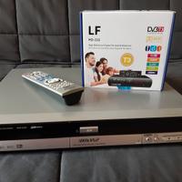 DVD recorder Panasonic con adattatore scart hdmi