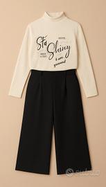 Maglietta e pantalone elegante – Bambina 12 anni