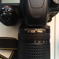 Kit Nikon d7500 + grandangolo +teleobiettivo