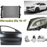 Mercedes Gla cofano frontale airbag parafango 14-