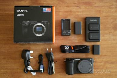 Sony a6500 con accessori