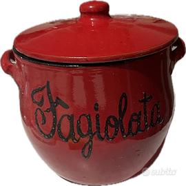 Pentola in coccio per fagiolata