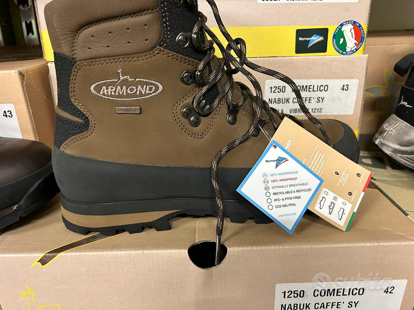 Scarpe da caccia e montagna - Abbigliamento e Accessori In vendita a Salerno