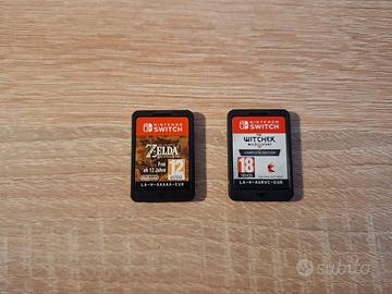 Zelda BOTW + The Witcher 3 per Switch